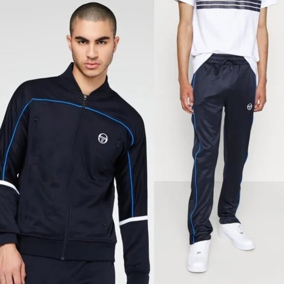 NWT Sergio Tacchini | Amiscora Track Jacket & Pant in Archivio Night Sky - Picture 1 of 13
